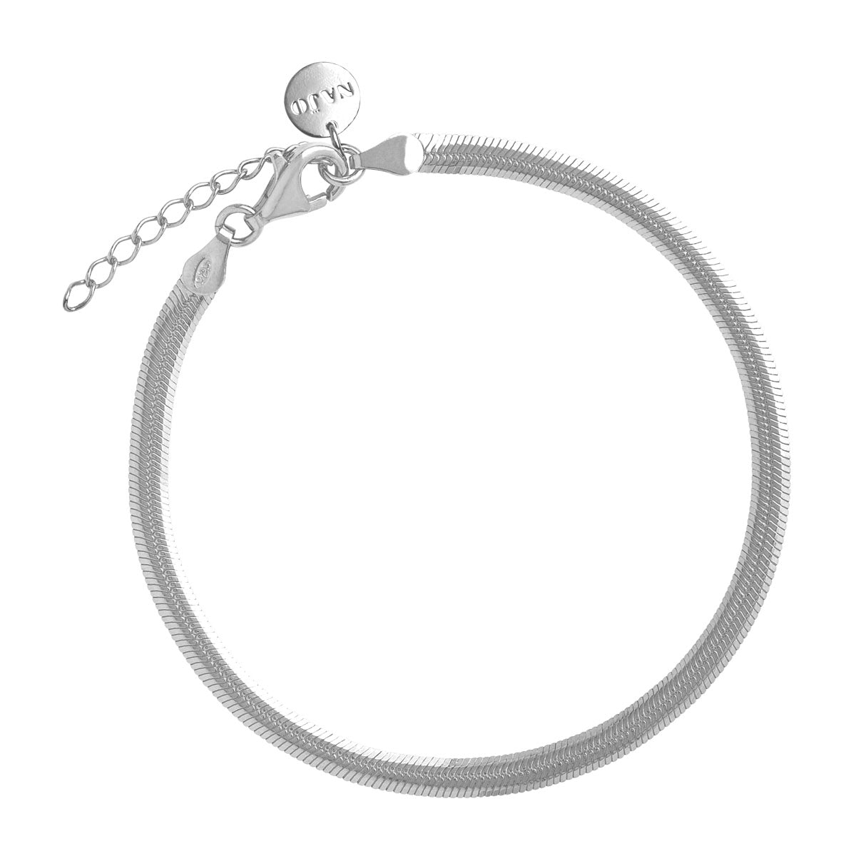 NAJO Celestine Fine Silver Bracelet (18.5cm+ext)
