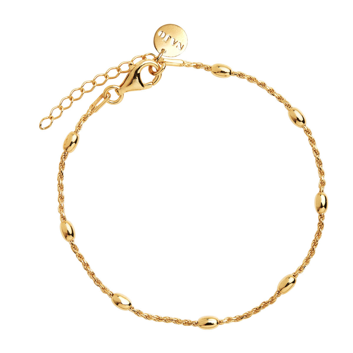 NAJO Cassiopeia Yellow Gold Bracelet (18.5cm+ext)