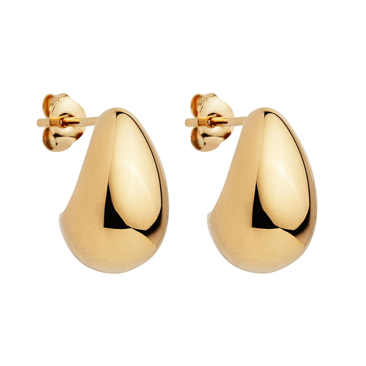NAJO Baby Umbra Yellow Gold Earrings