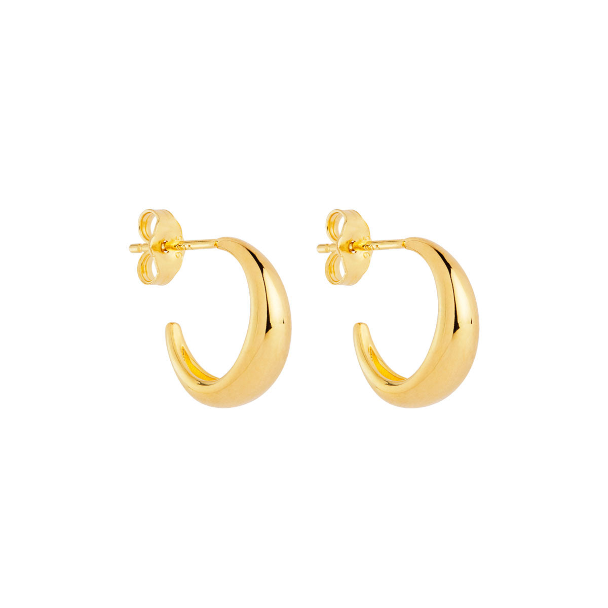 NAJO La Muse Yellow Gold Stud Earrings