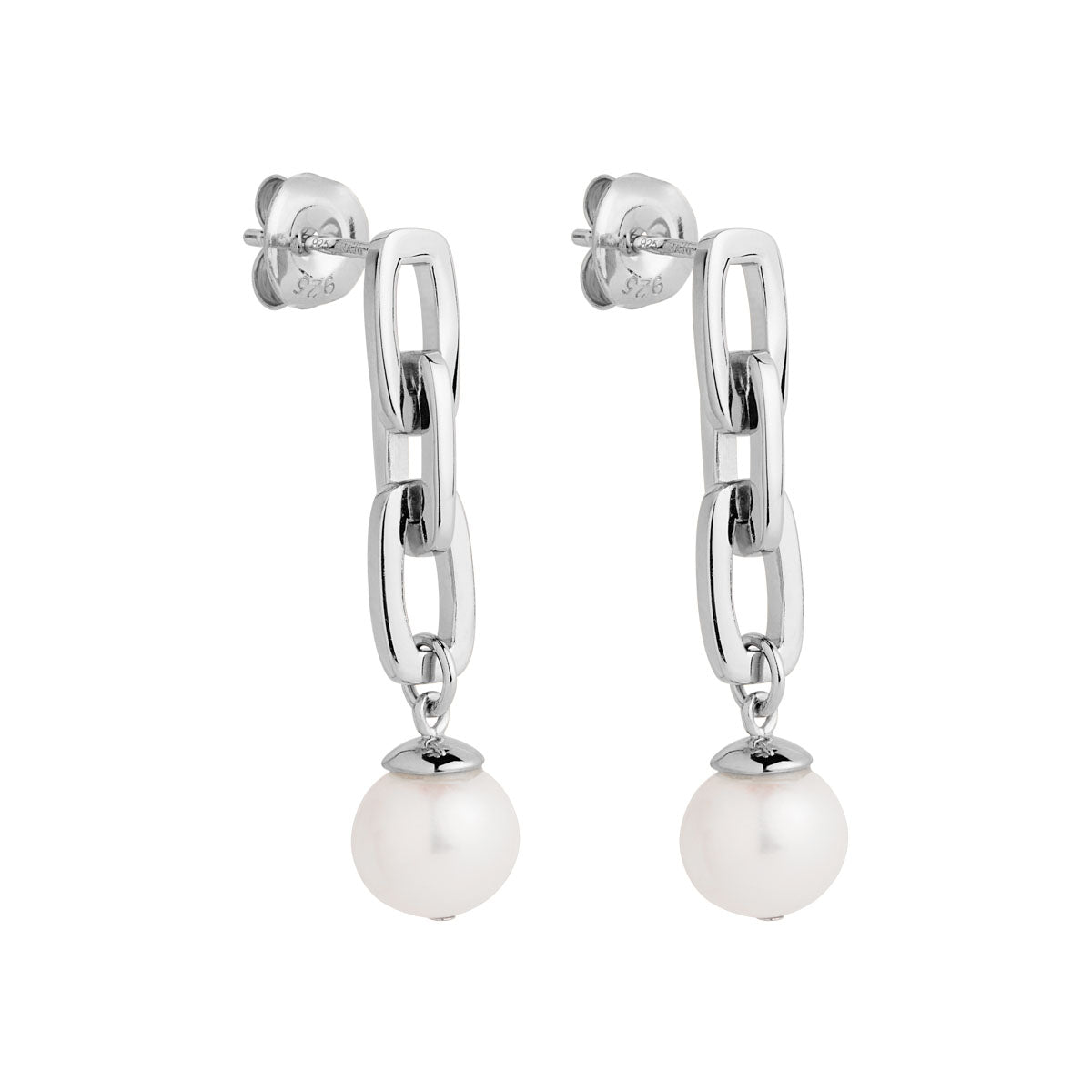 NAJO Clair de Lune Silver Earrings