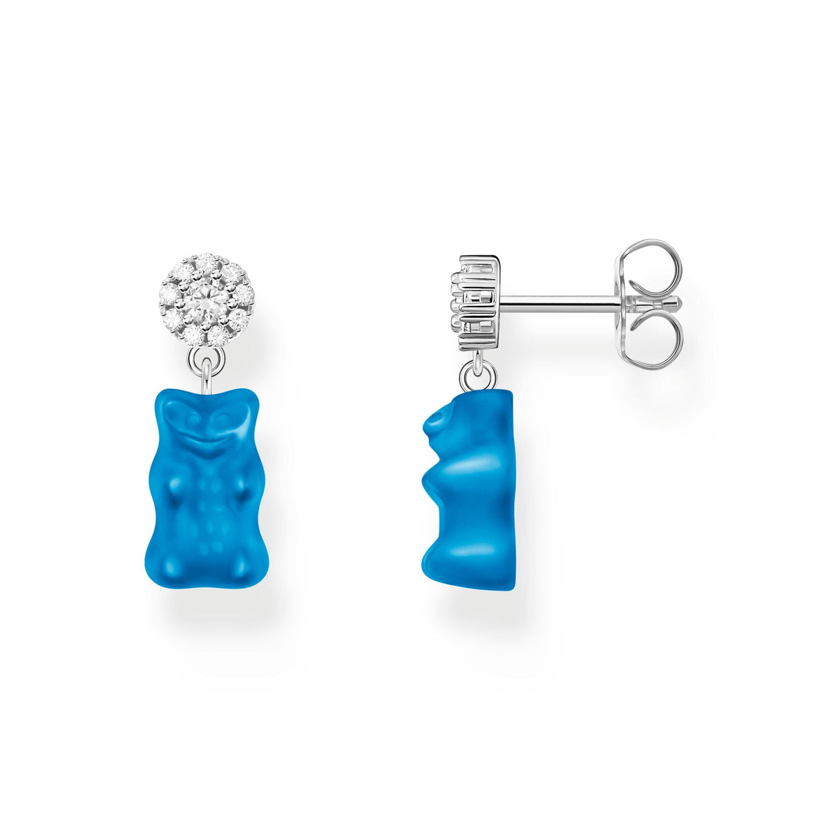 THOMAS SABO Ear Studs with Blue Goldbears