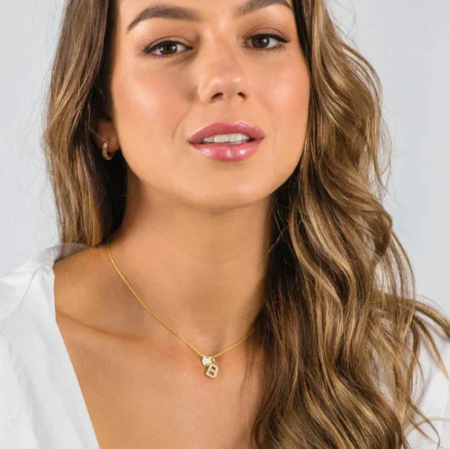 Georgini Luxury Letters B Initial Pendant Gold