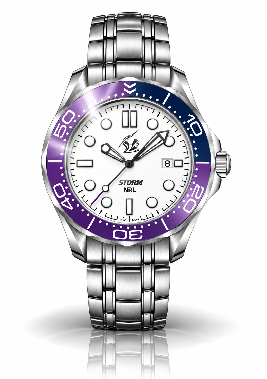 Melbourne Storm MatchTimer Away Series — Official NRL Licensed Watch