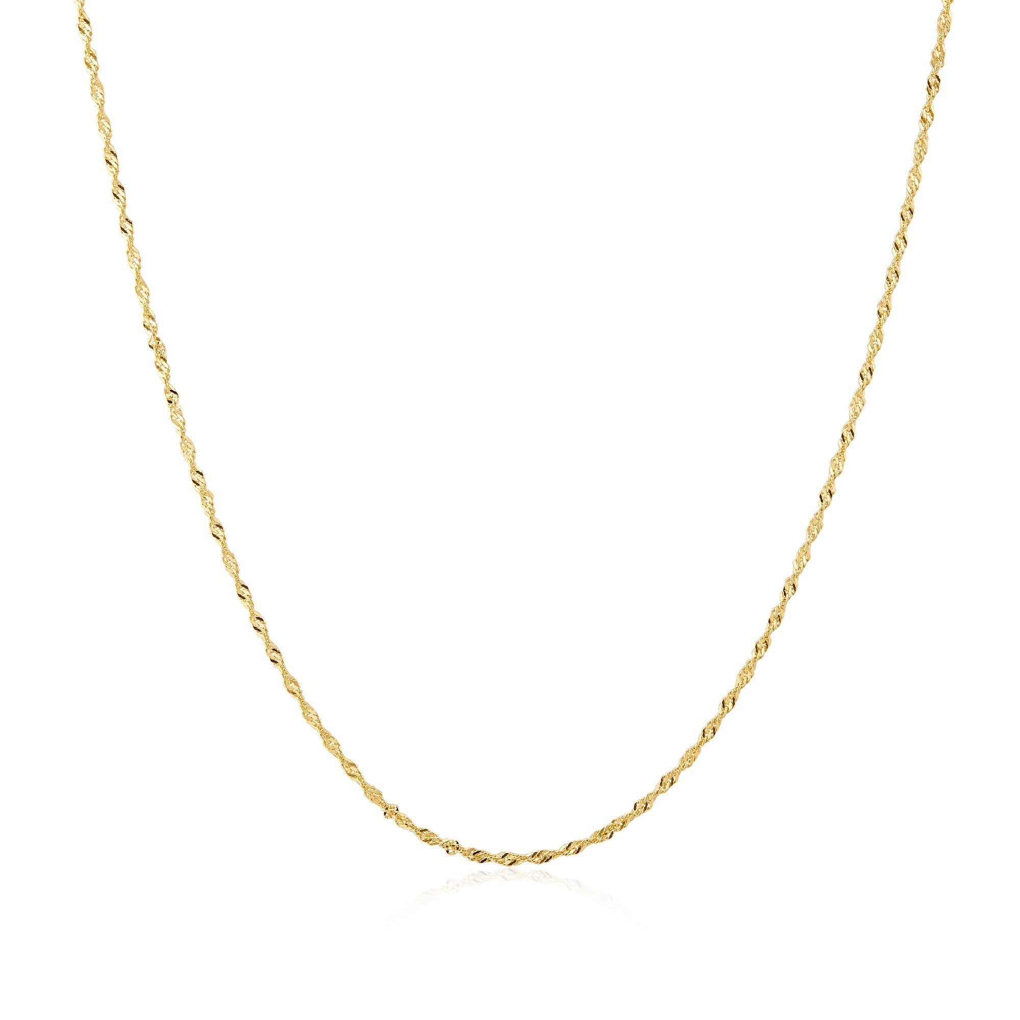 Ania Haie Gold Twisted Chain Necklace