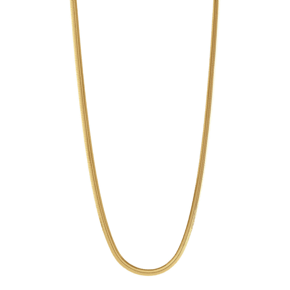 NAJO Celestine Fine Yellow Gold Necklace (45cm+ext)