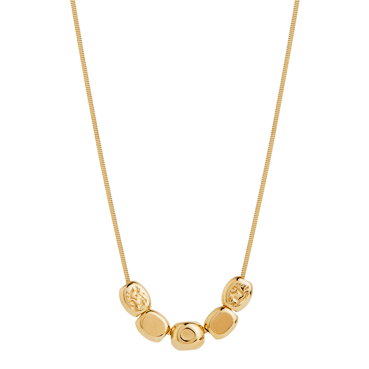NAJO Starway Yellow Gold Necklace (45cm+ext)