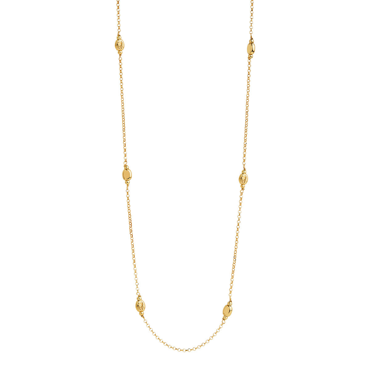 NAJO Volare Yellow Gold Necklace (80cm)