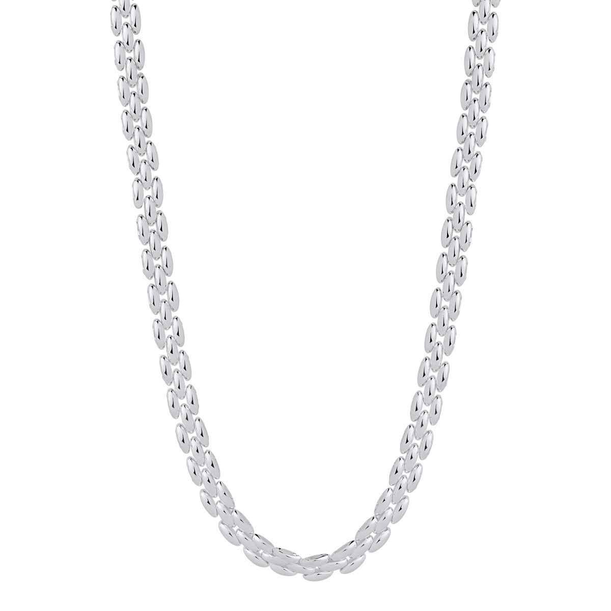 NAJO Bisous Silver Necklace (45cm+ext)