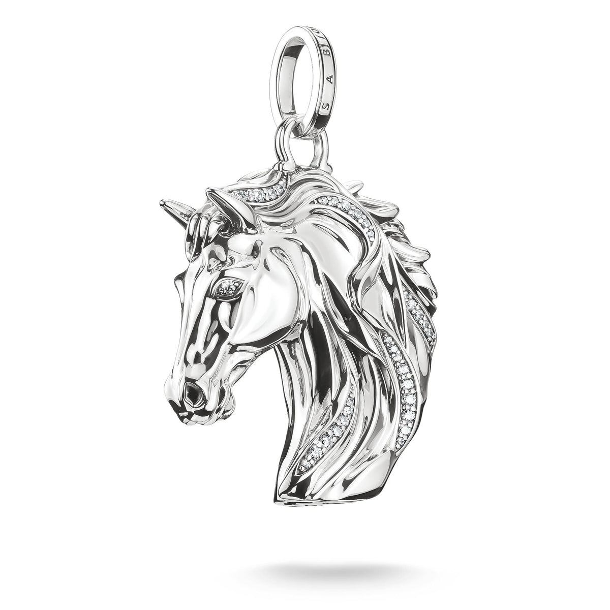 THOMAS SABO Silver Horse Pendant with Zirconia