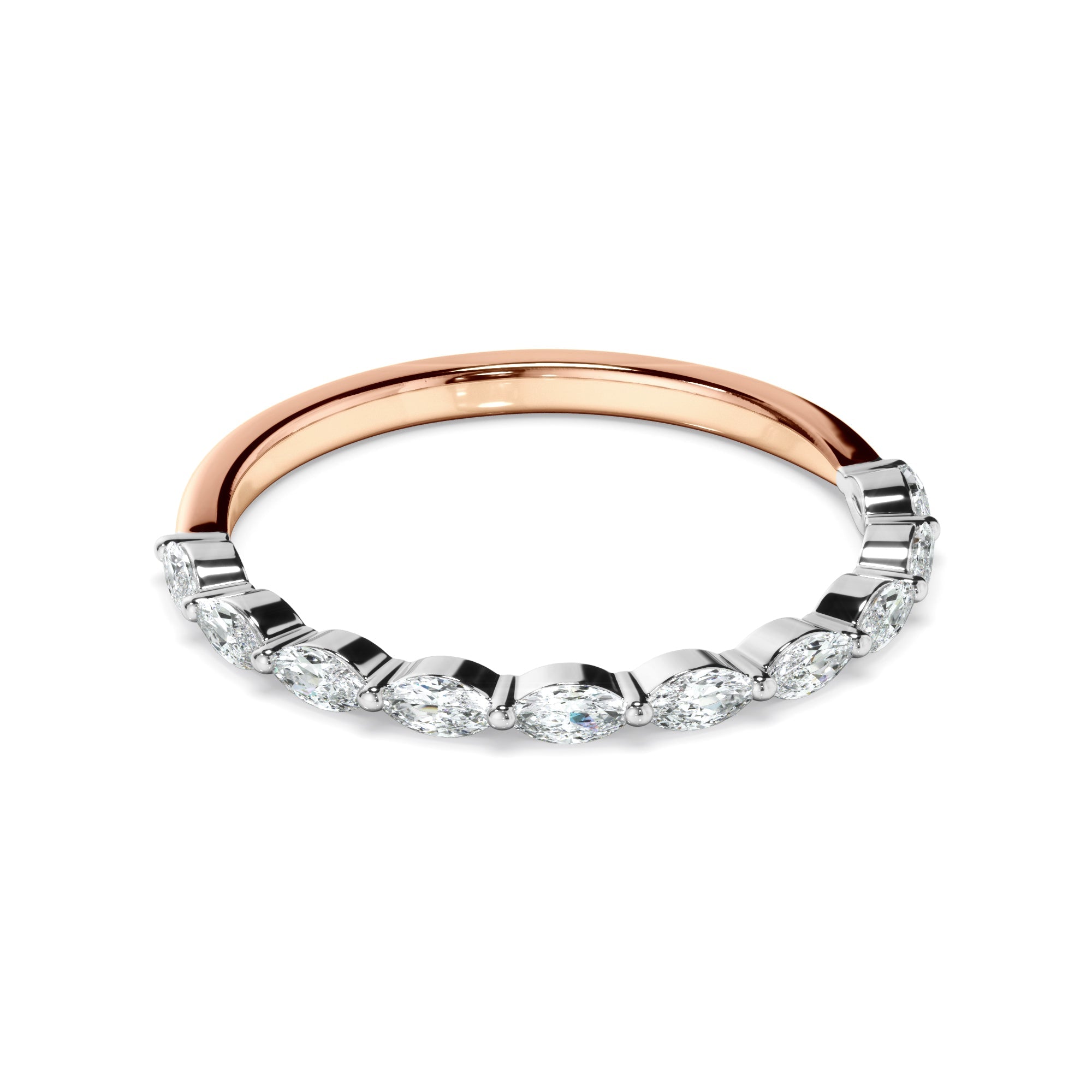 0.40ct Lab Grown Diamond Anniversary Ring