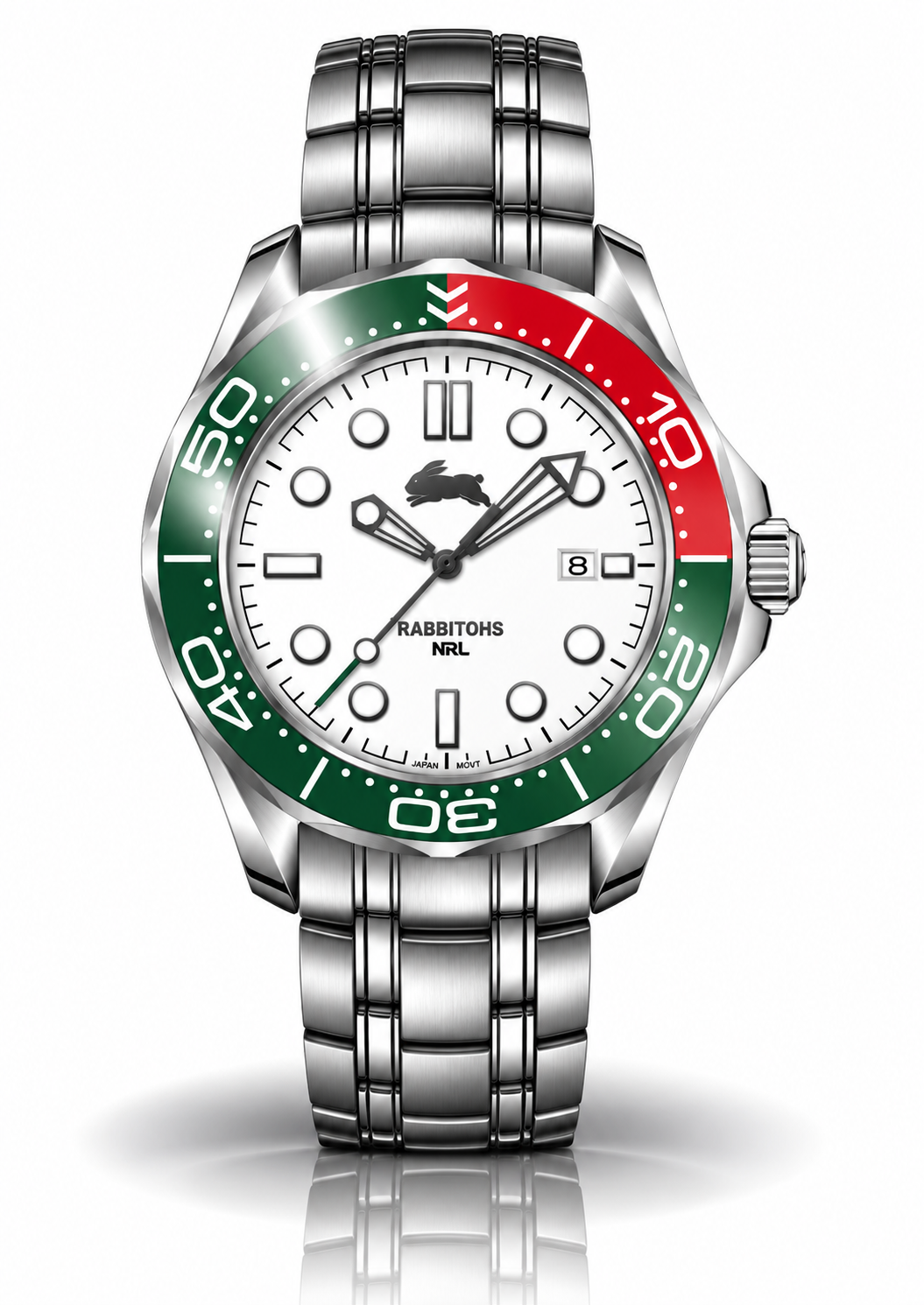 South Sydney Rabbitohs MatchTimer Away Series — Official NRL Licensed Watch
