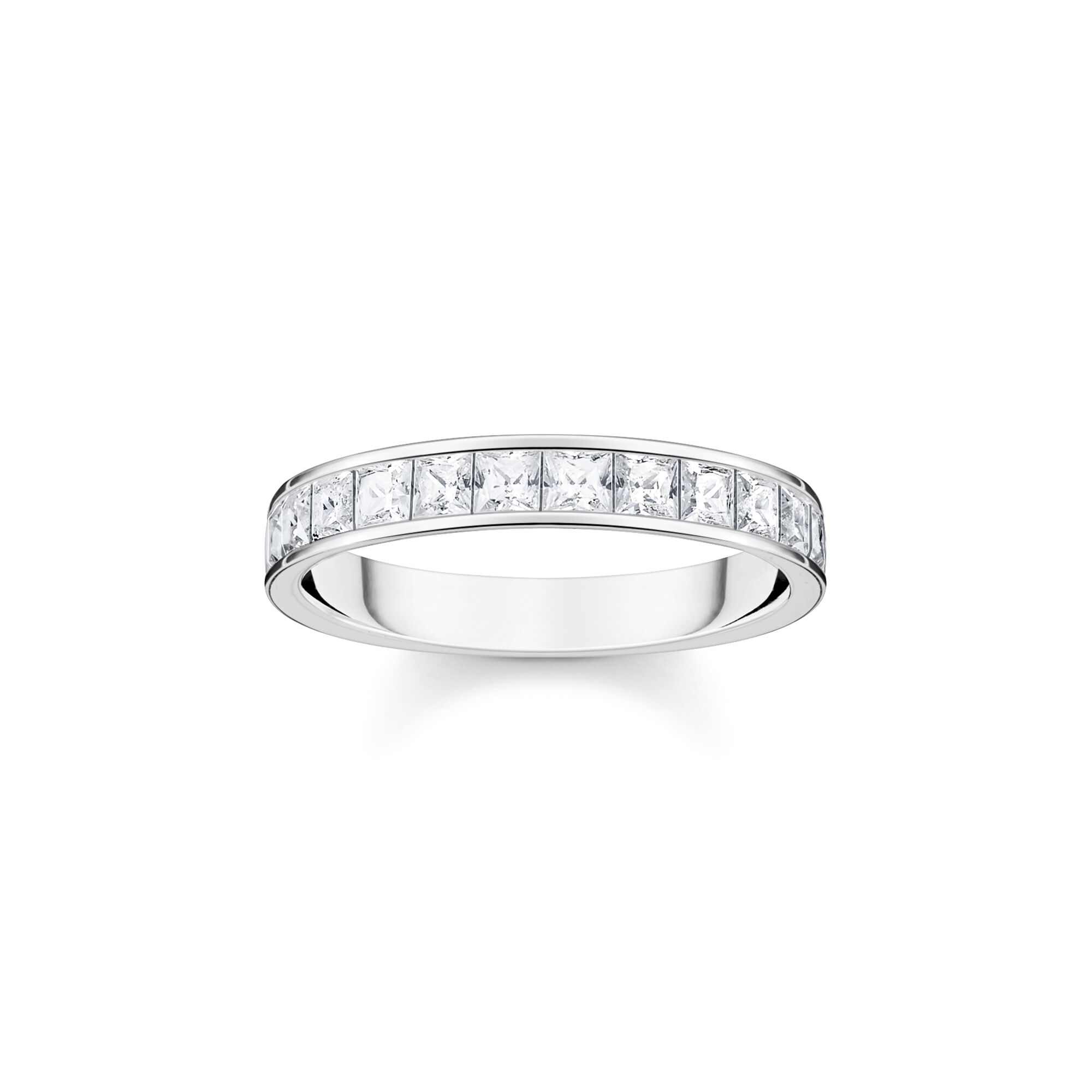 THOMAS SABO Ring White Stones Silver