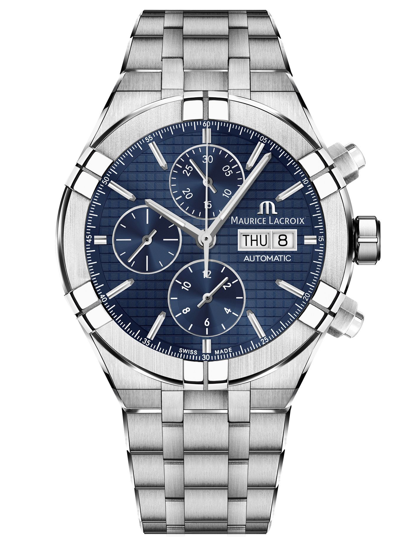 Maurice Lacroix AIKON Automatic Chronograph 44mm Mens Watch