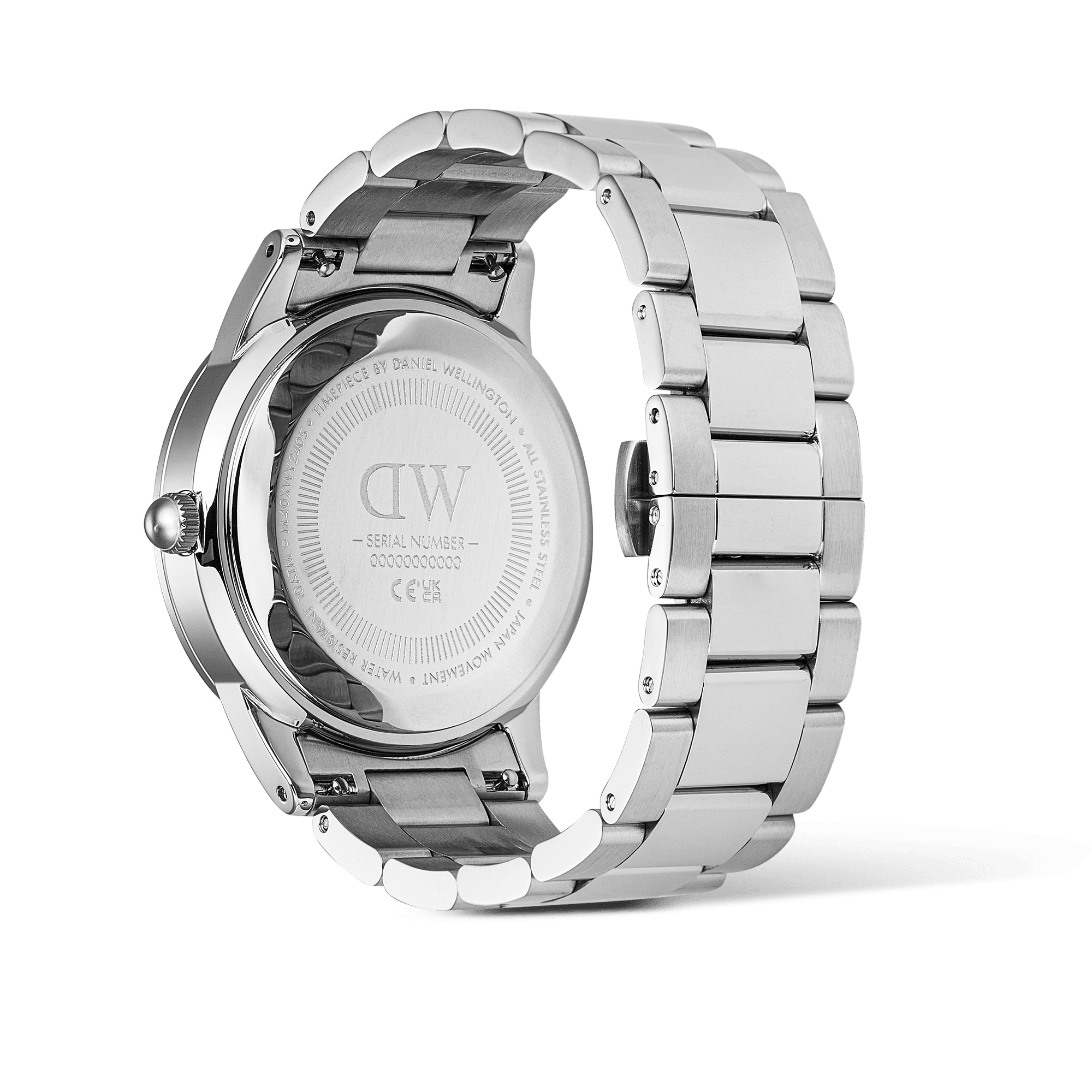 Daniel Wellington Iconic Paradigma Link Blue Bezel Watch