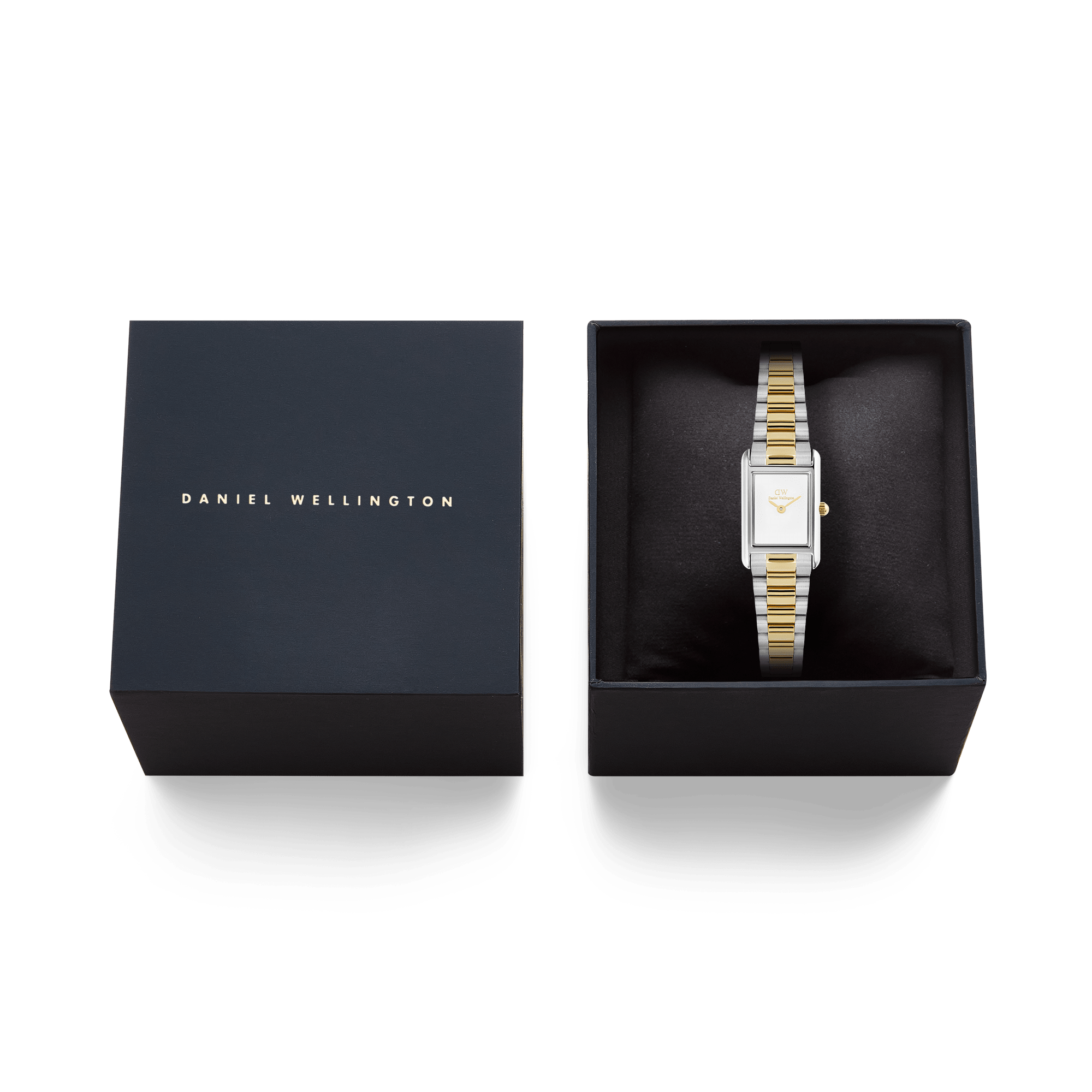Daniel Wellington Bound Mini 3-Link Two Tone Gold