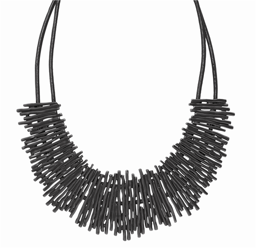 Dansk - Vera Hematite Plated Necklace