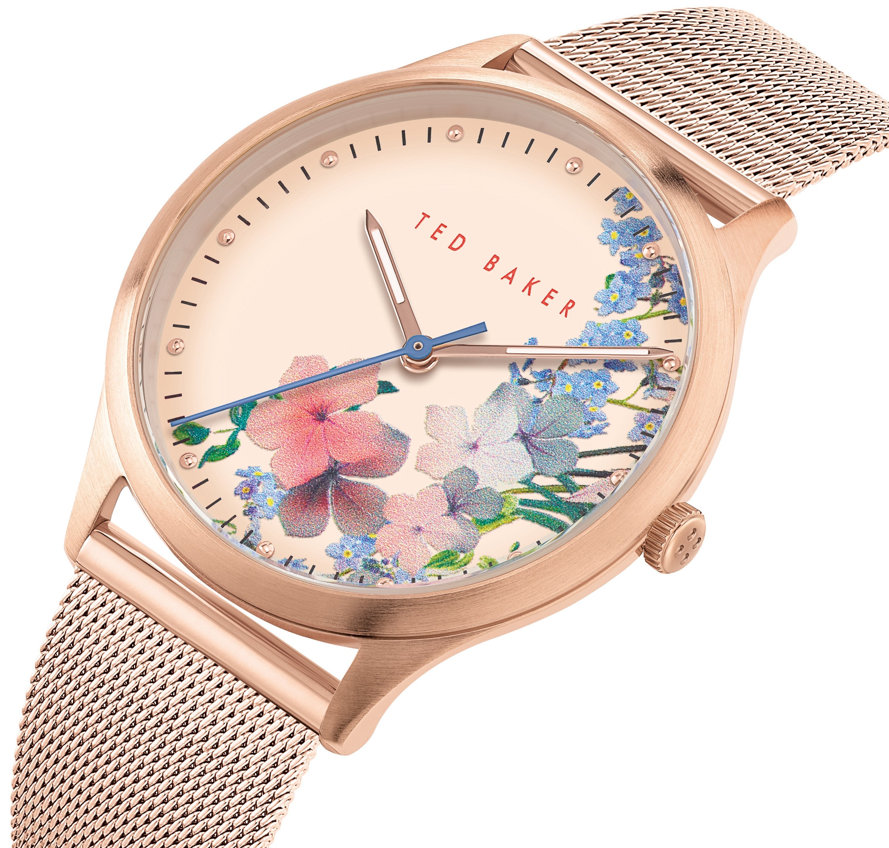 Ted Baker Belzua Floral Print Watch