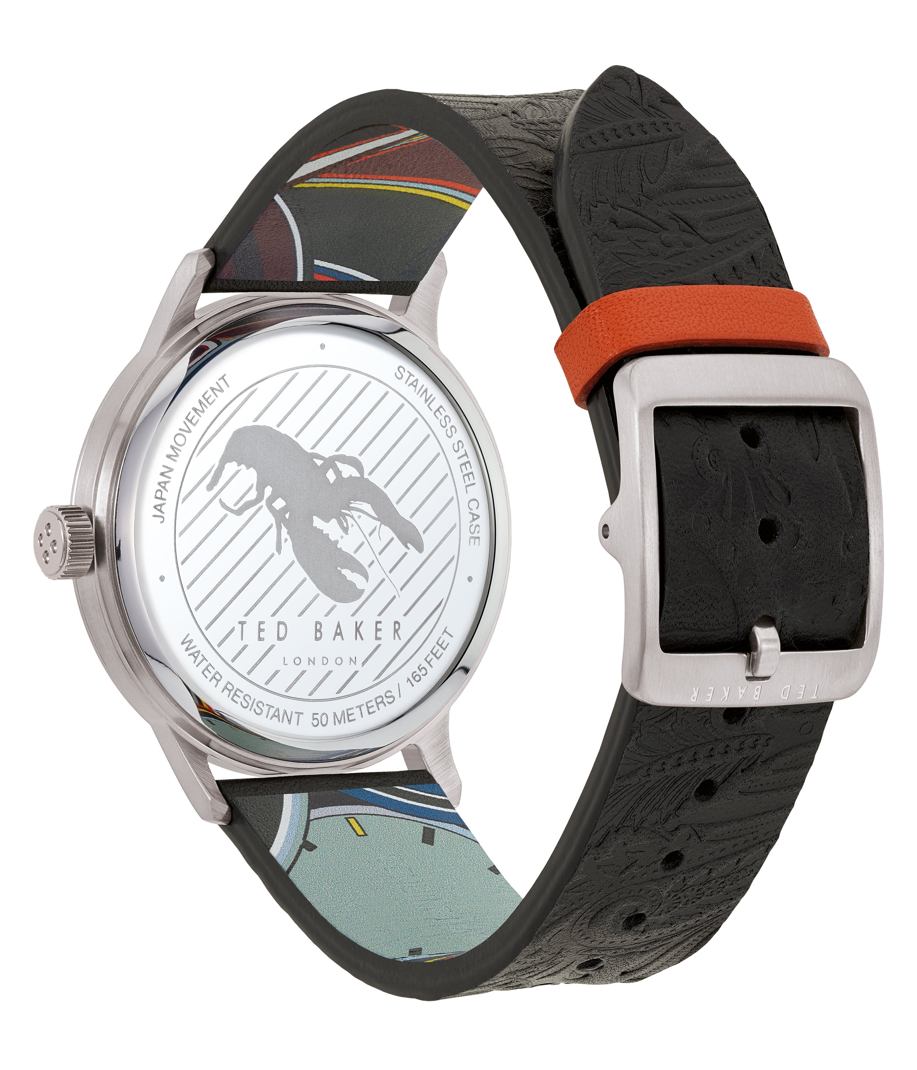Ted Baker Cosmop Embossed Black Watch