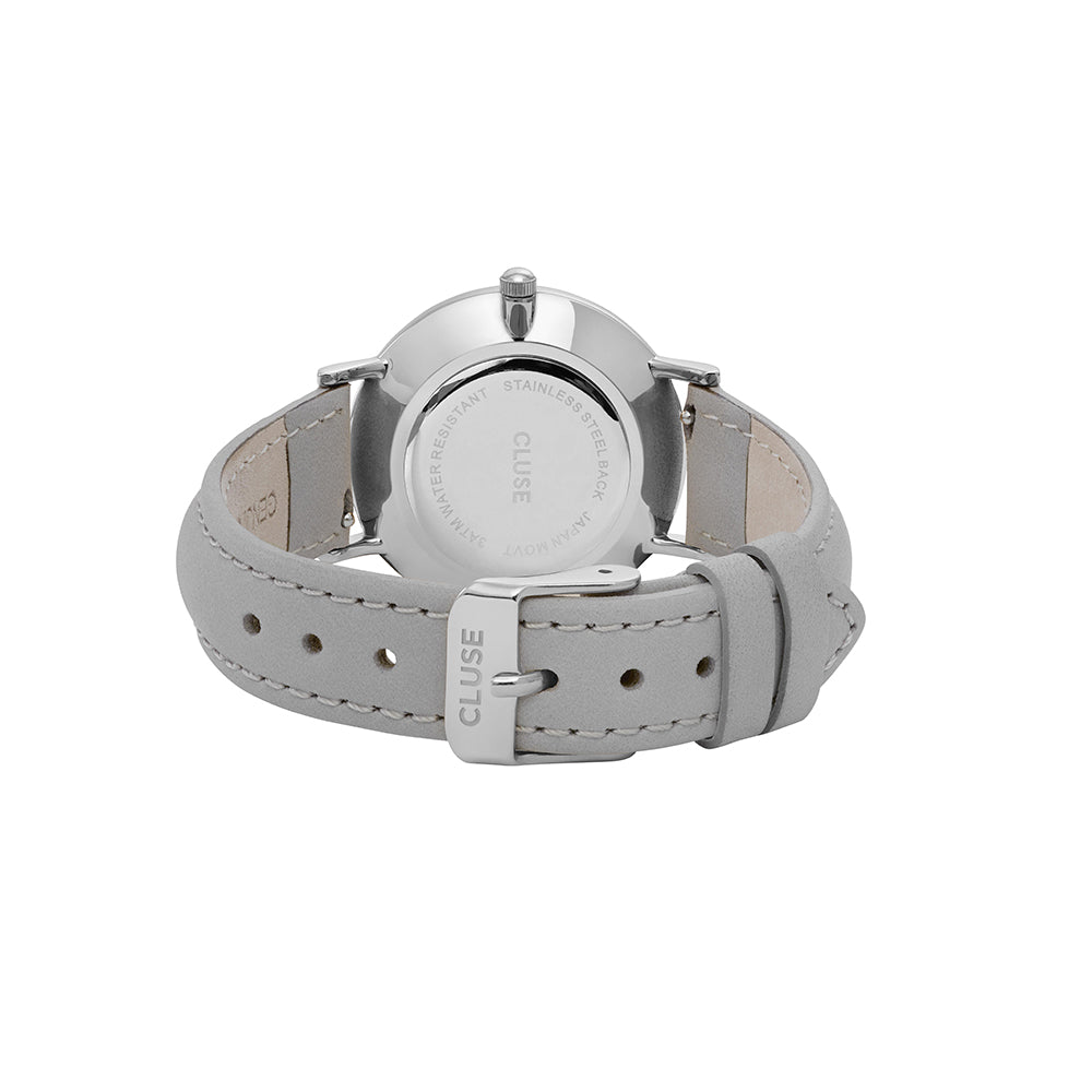 Cluse - Minuit Silver & Grey Watch