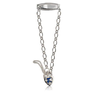 Sterling Silver Blue Bird Bracelet