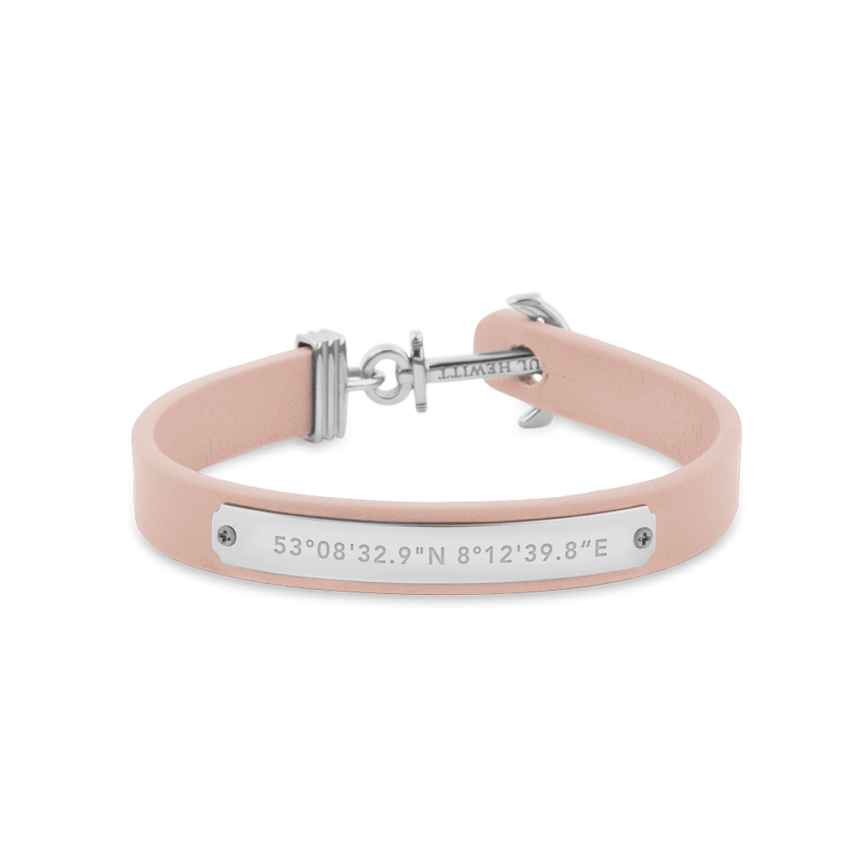 Paul Hewitt Signum Female Coordinates Silver / Nude Bracelet