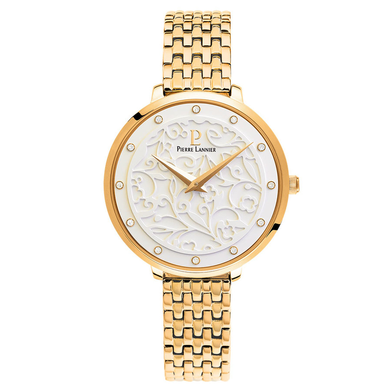 Pierre Lannier - Eolia Gold Mesh Watch