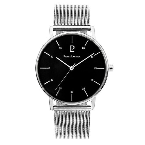 Pierre Lannier - Cityline Silver/Black Watch