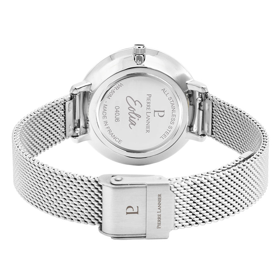 Eolia Silver Milanese Steel Watch