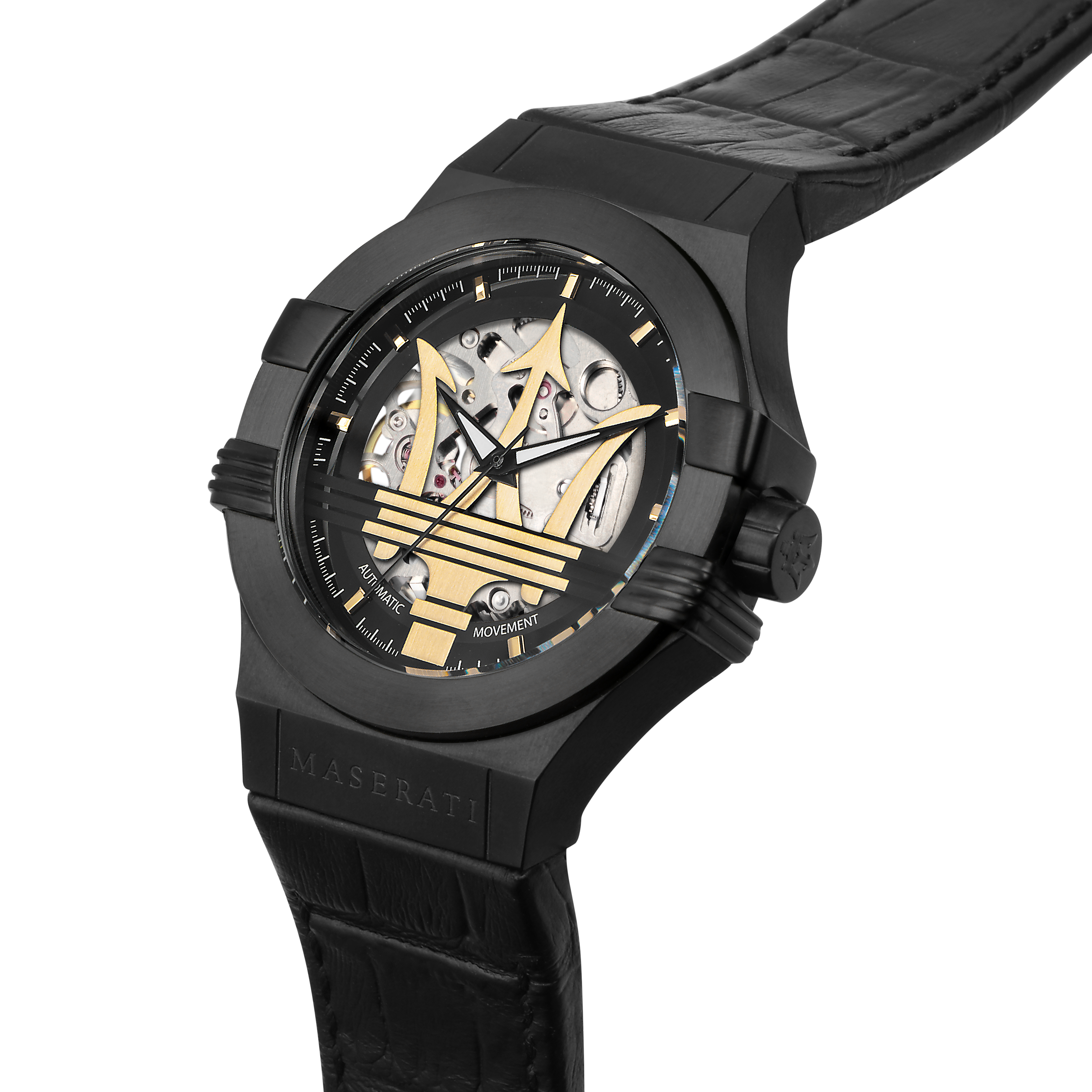 MASERATI - POTENZA 42mm Gold Watch