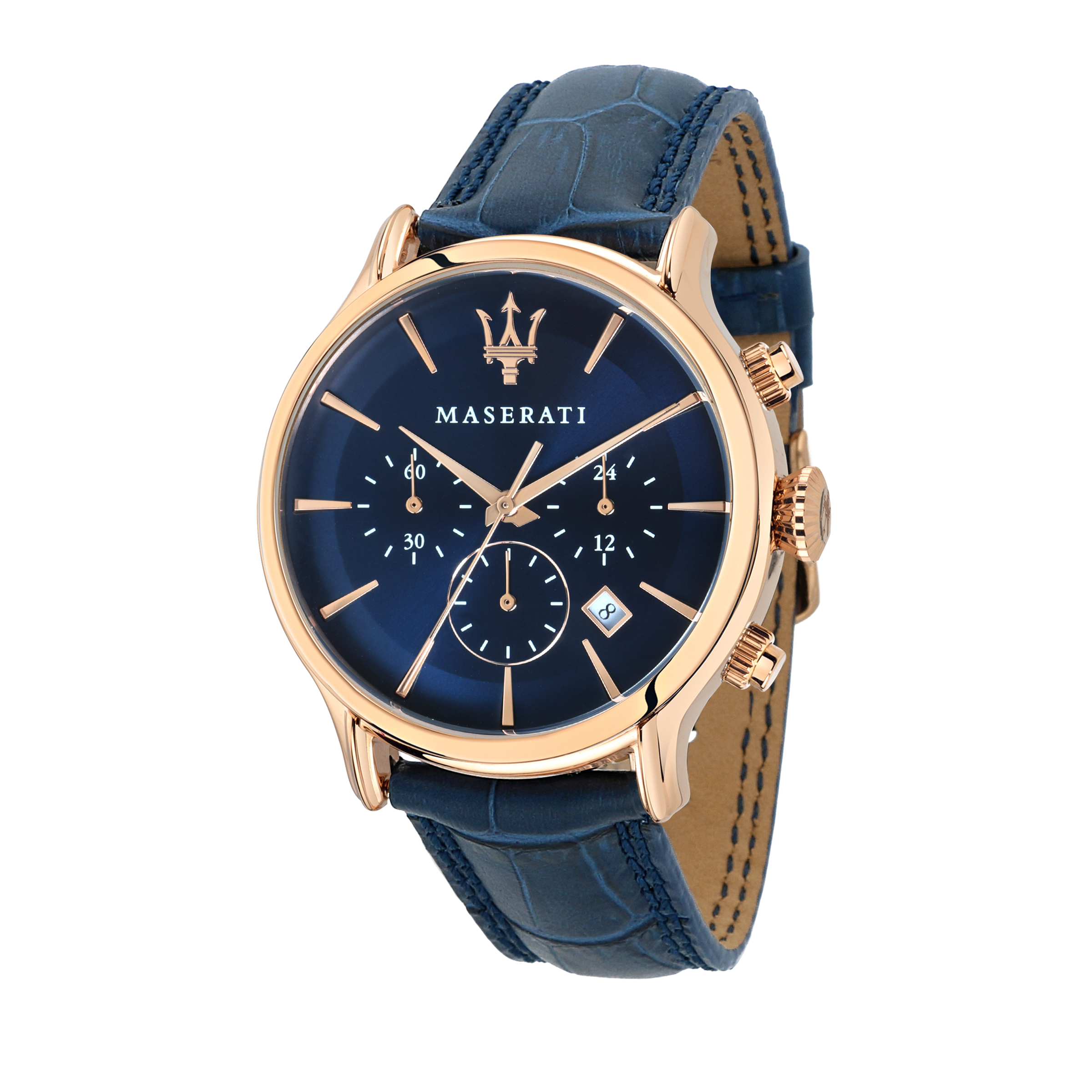 Maserati EPOCA 42mm Deep Blue Watch