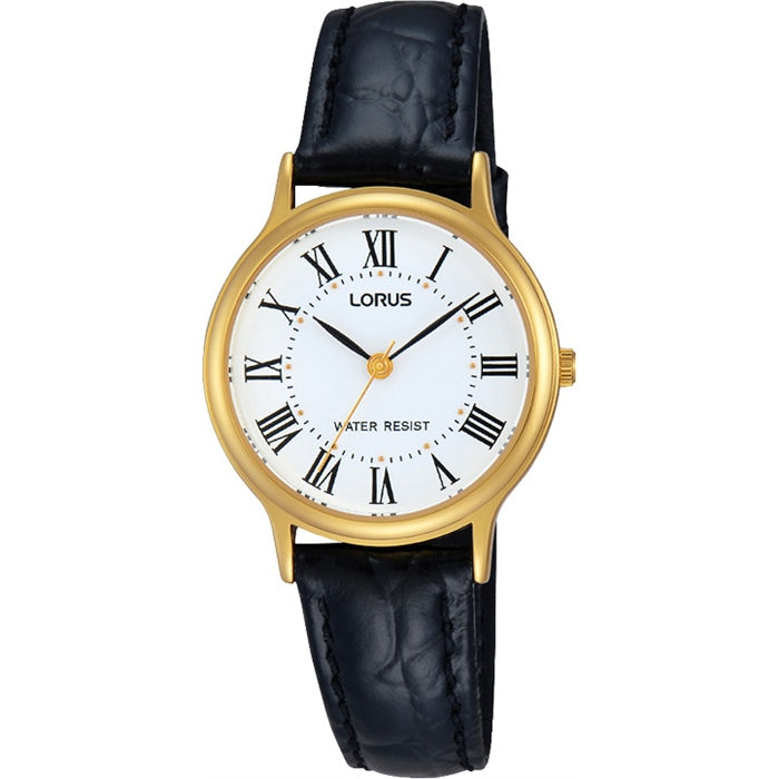 Lorus - Ladies Gold Leather Watch