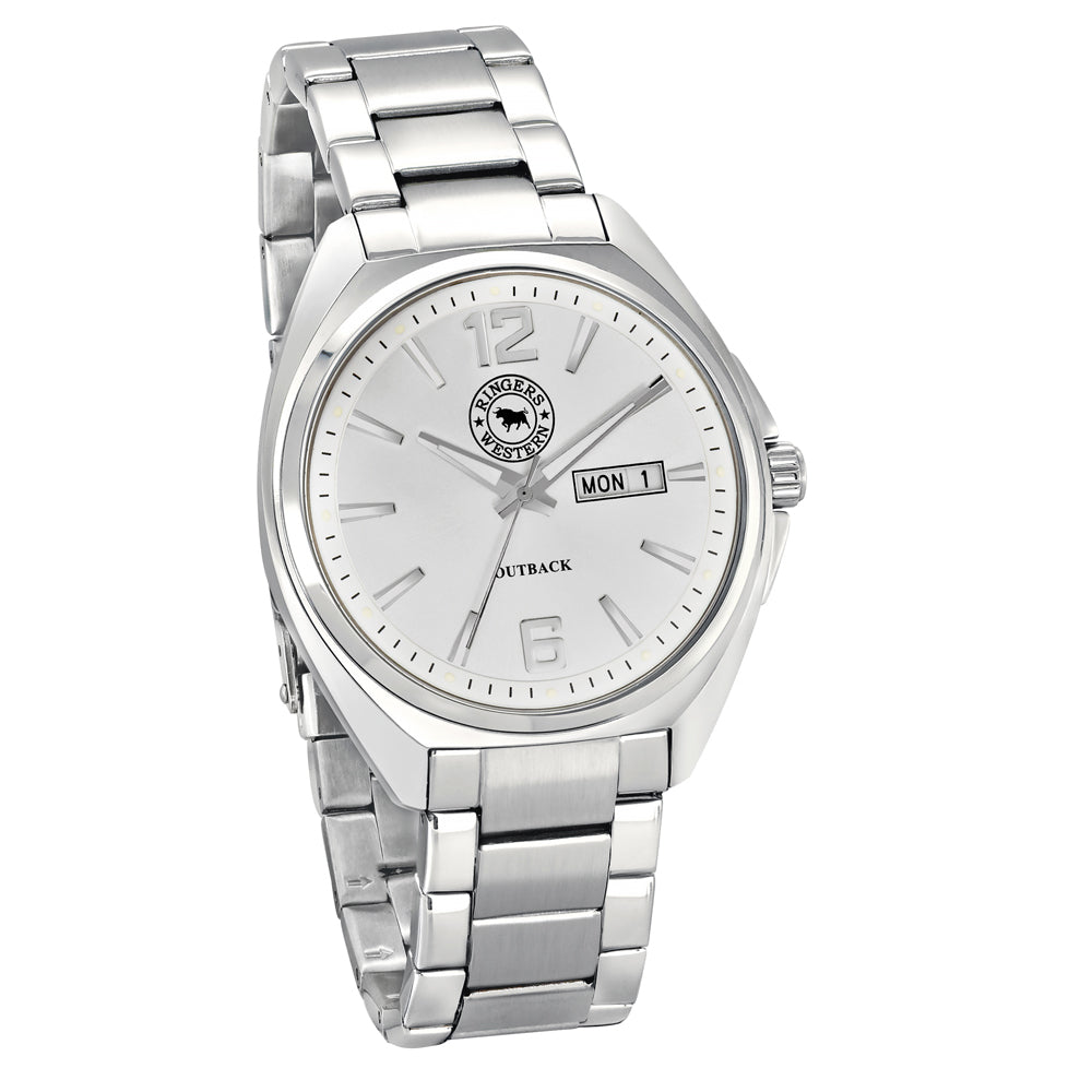 Ringers Western - Outback White Dial Mens Watch