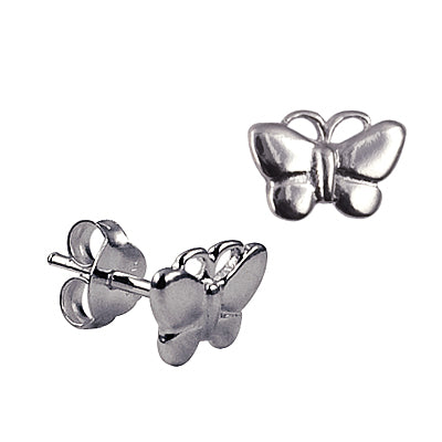 Sterling Silver Butterfly Earrings