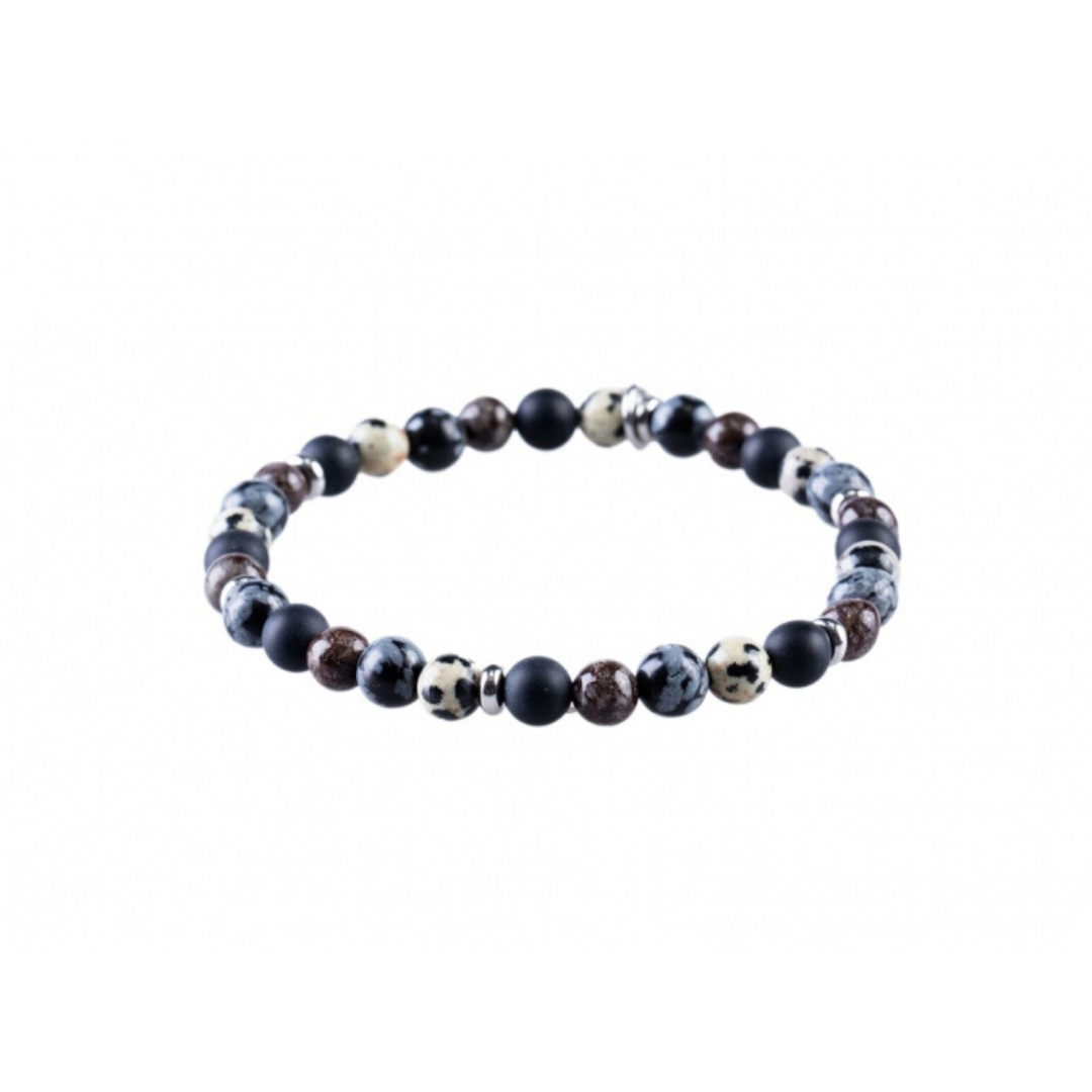 Cudworth - Multi Colour Agate Bracelet