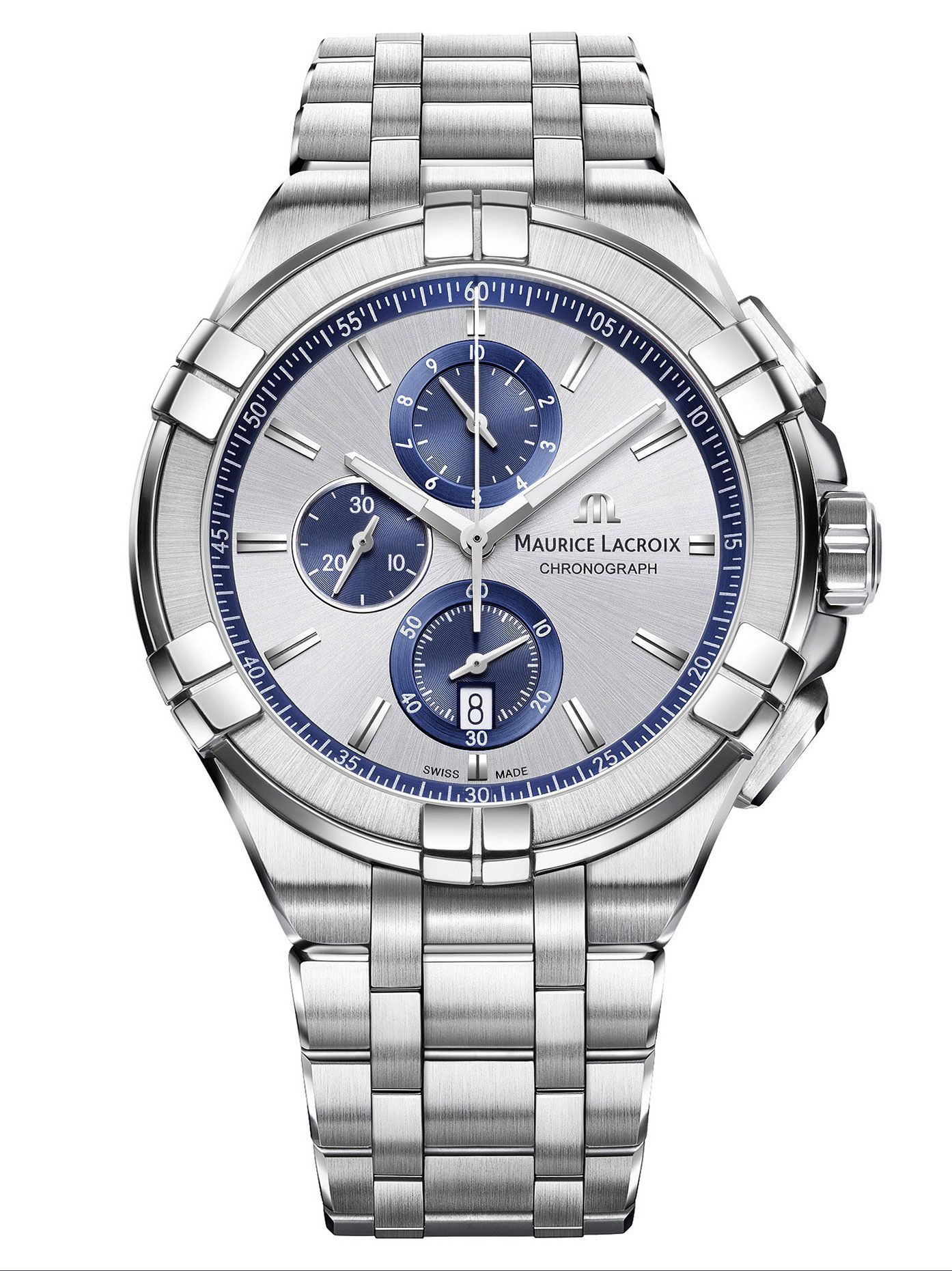Maurice Lacroix AIKON Chronograph 44mm Mens Watch