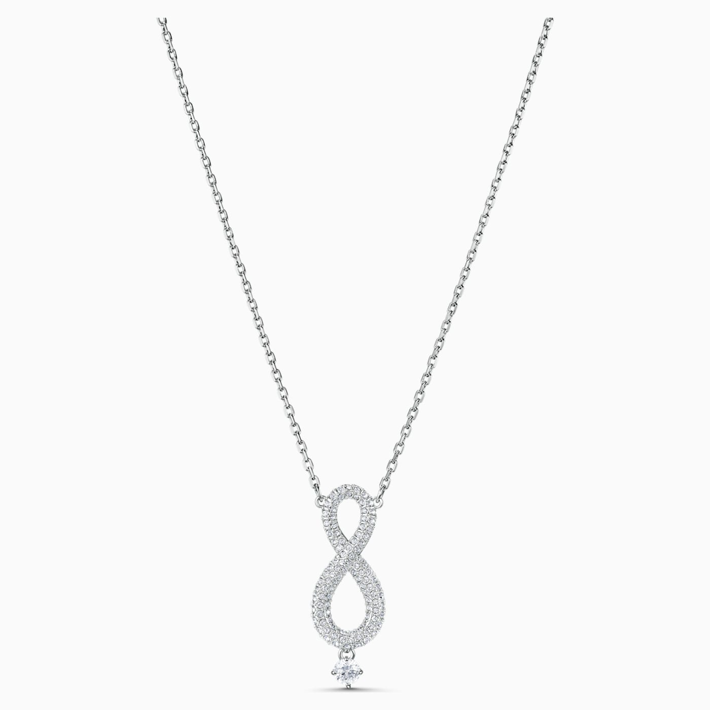 SWAROVSKI - Infinity Necklace - White