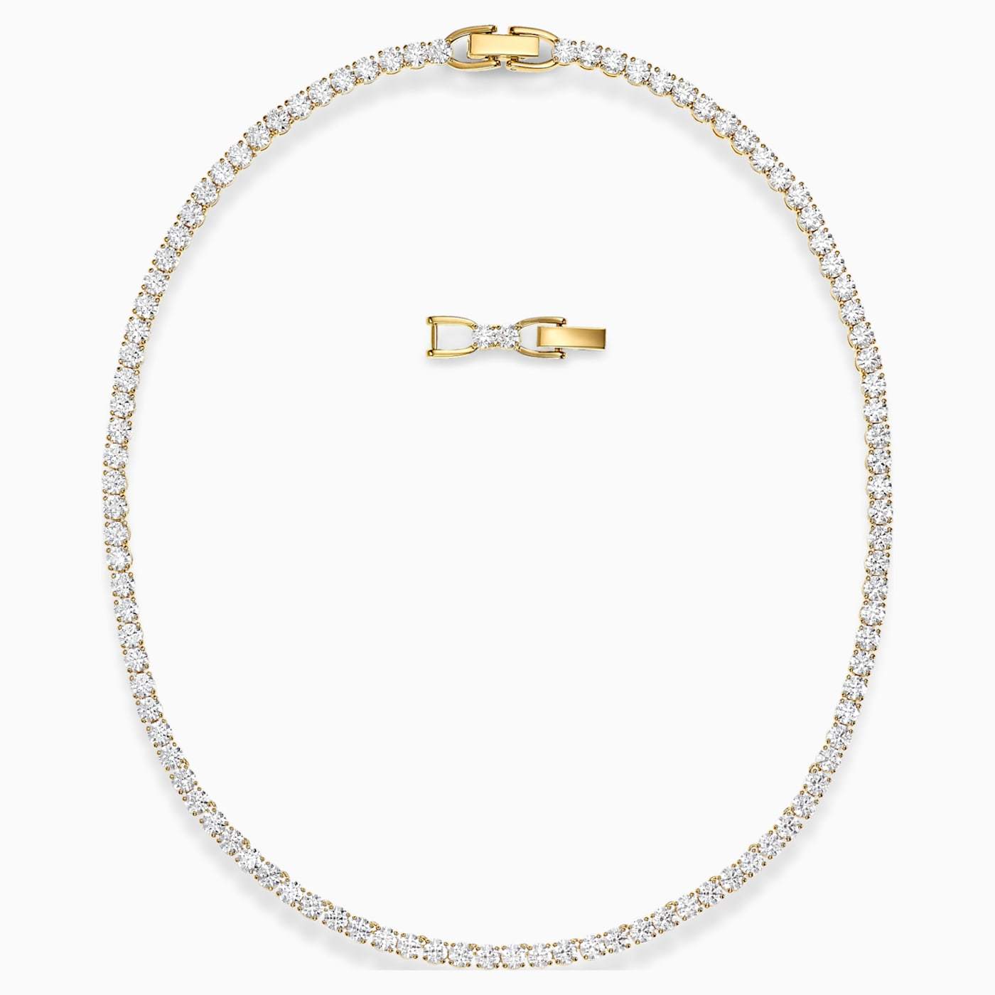 SWAROVSKI - Tennis Deluxe Necklace - White